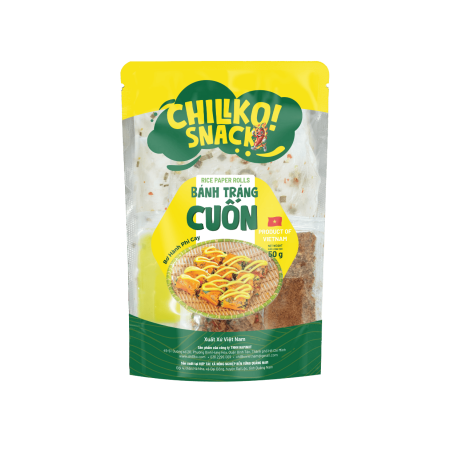 Bánh tráng muối ớt cuốn Bơ + Ruốc + Xốt tắc