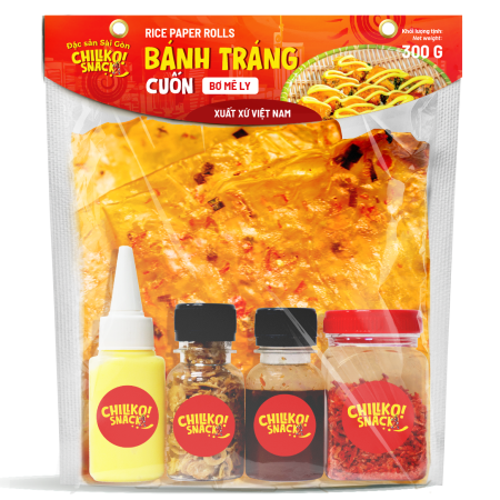 Set Bánh tráng cuốn Bơ Mê Ly