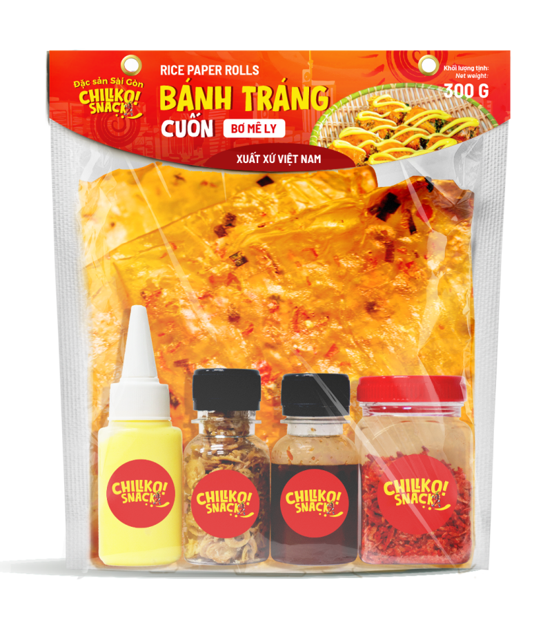 Set Bánh tráng cuốn Bơ Mê Ly