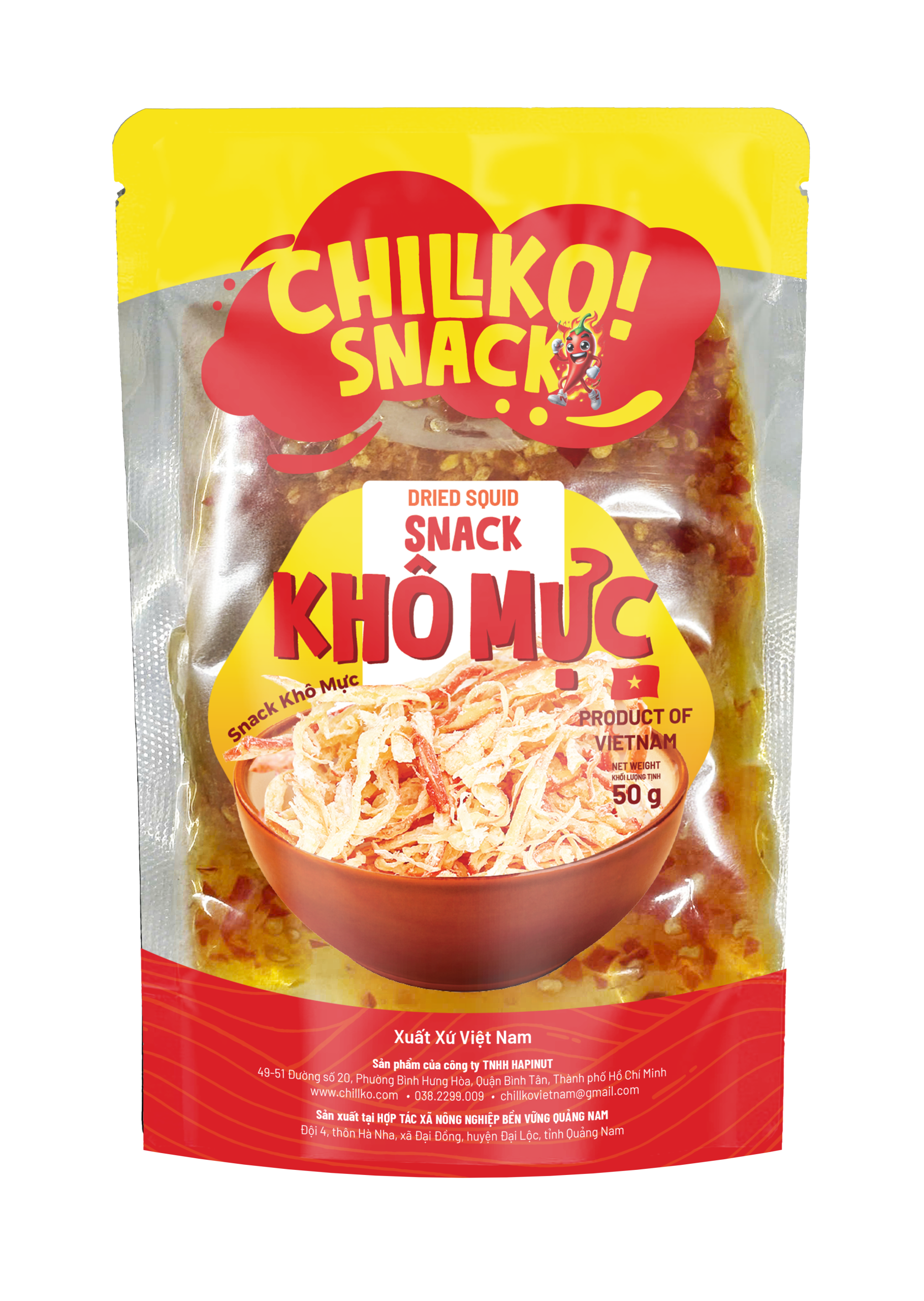 Snack Khô mực