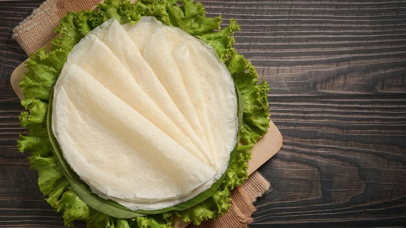 bánh tráng trộn