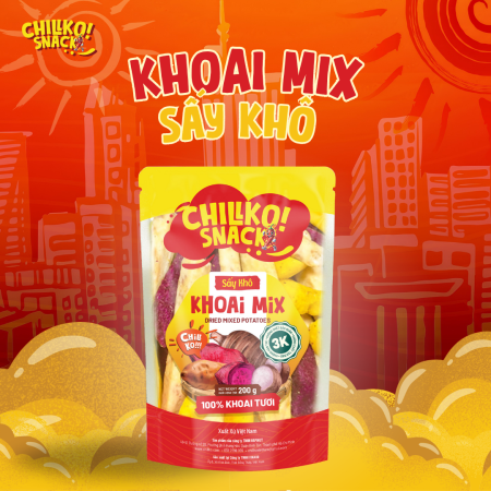 KHOAI MIX SẤY KHÔ – CHILLKO